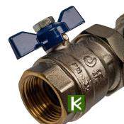 Коллектор для теплого пола с вентилями 8 выходов STOUT SMB 0468 000008